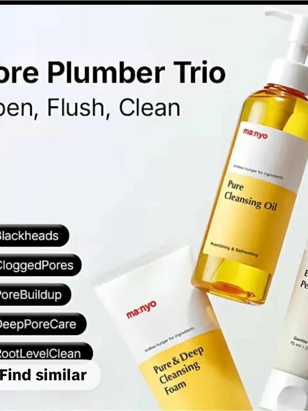 Pure Soybean Cleansing Trio — Yellow